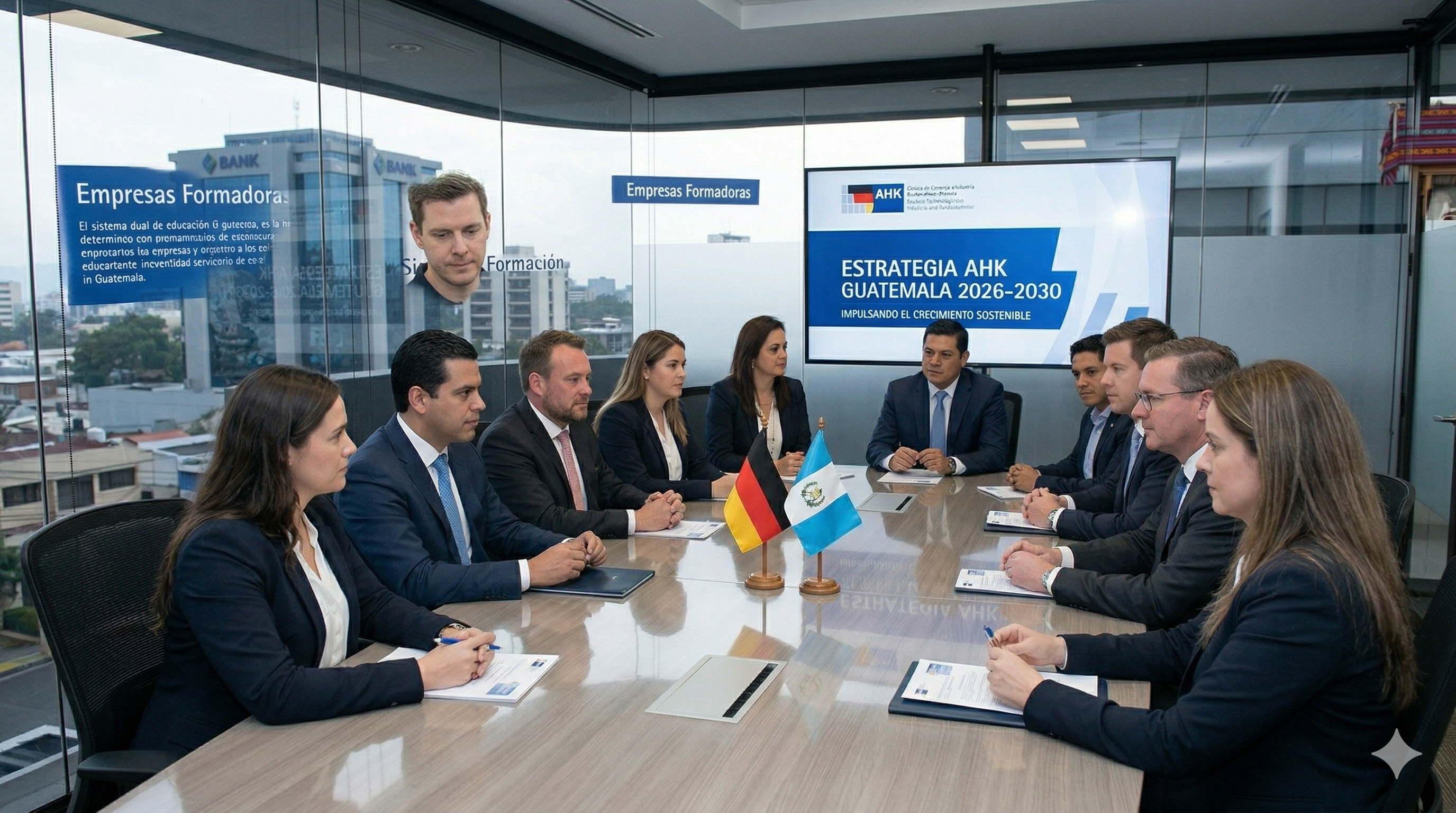 Reunión estratégica AHK Guatemala