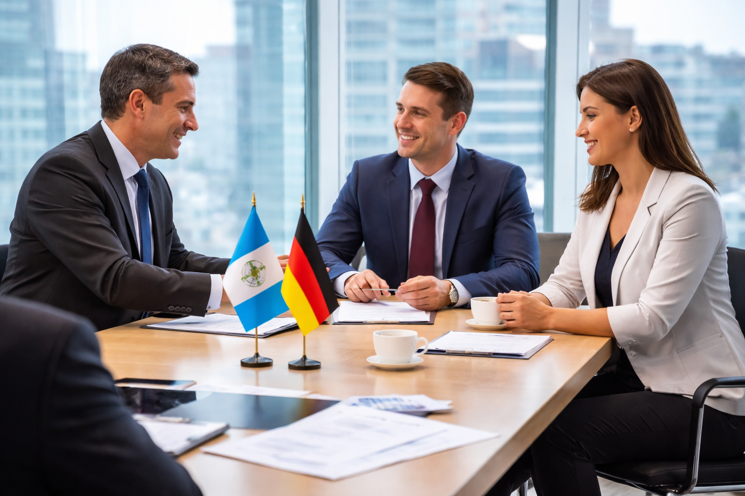 Reunión de negocios Guatemala-Alemania